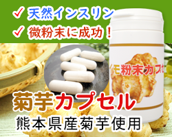 キクイモ粉末カプセル